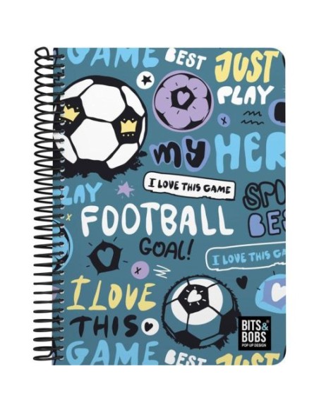 CUADERNO PP 4º 80H 90G C4MM BampB HERO 212x148x16cm